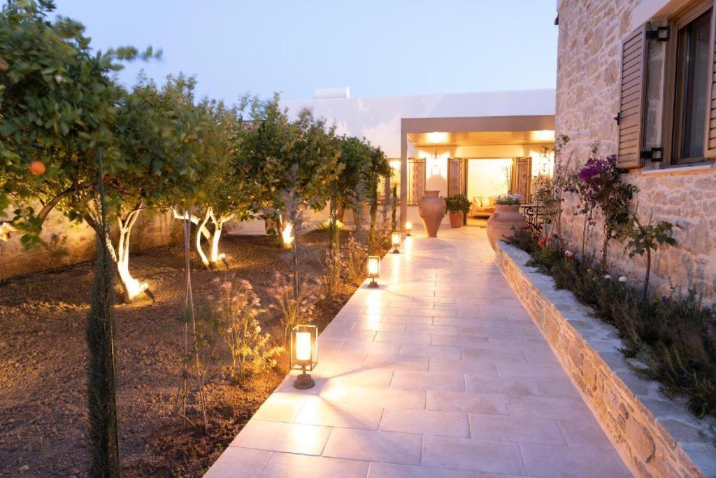 Cretan Rhapsody - Rustick Villa In Siva Sivas Ngoại thất bức ảnh