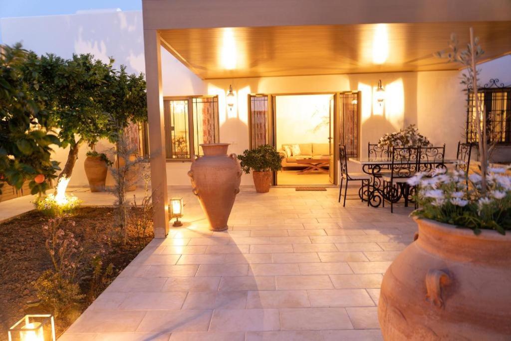 Cretan Rhapsody - Rustick Villa In Siva Sivas Ngoại thất bức ảnh